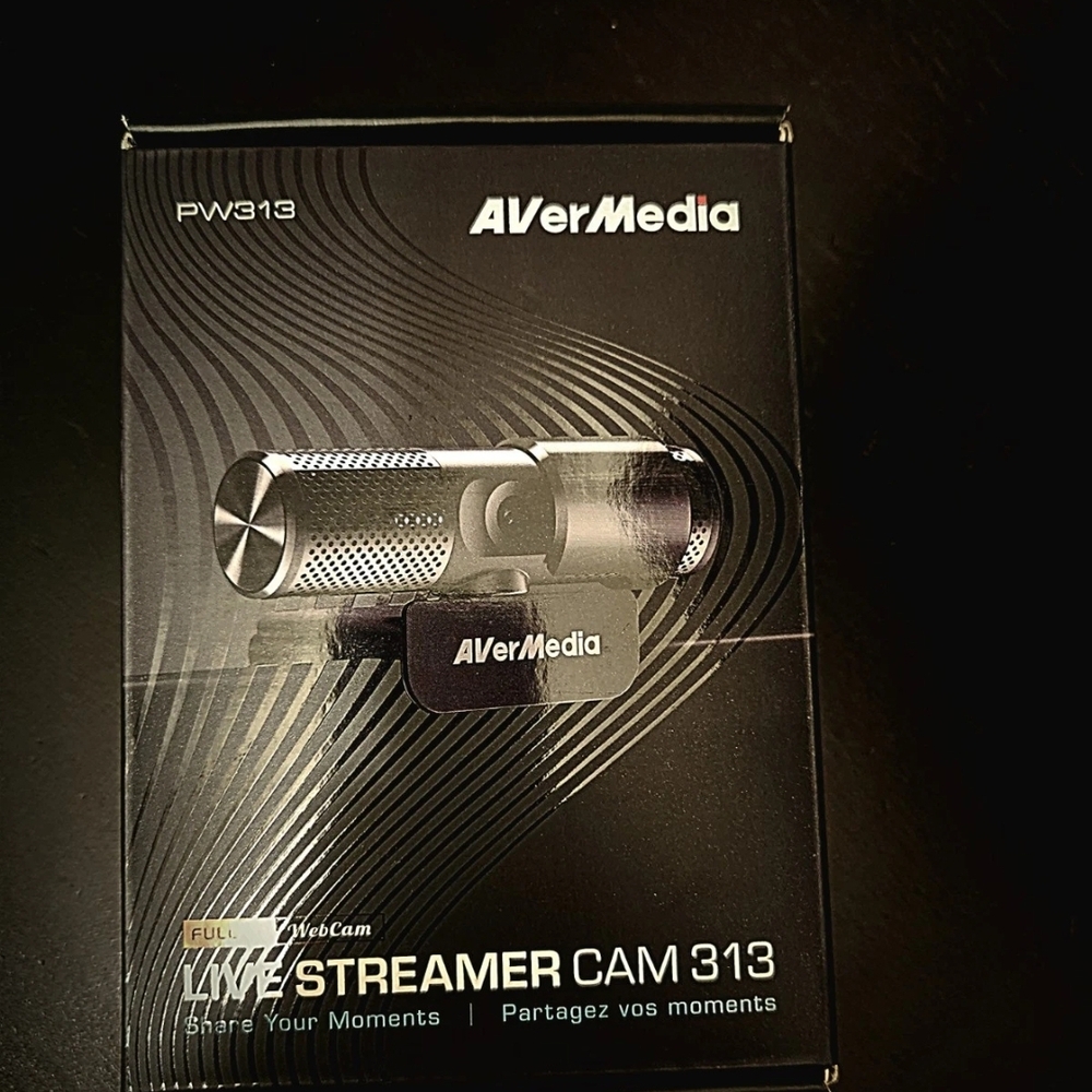 Live Streamer Cam 313 - Black